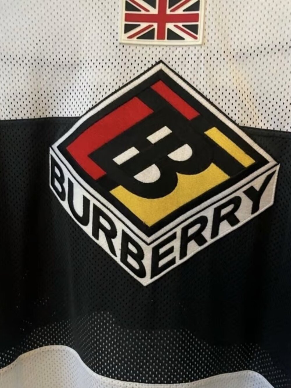 Authentic Burberry Riccardo Tisci Mesh Colorblock Polo Dress/Shirt - Picture 4 of 8